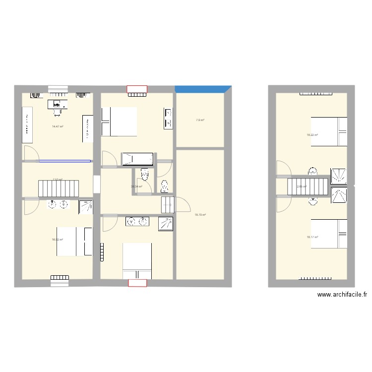 Edouard Pisvin 12 étage 5. Plan de 0 pièce et 0 m2