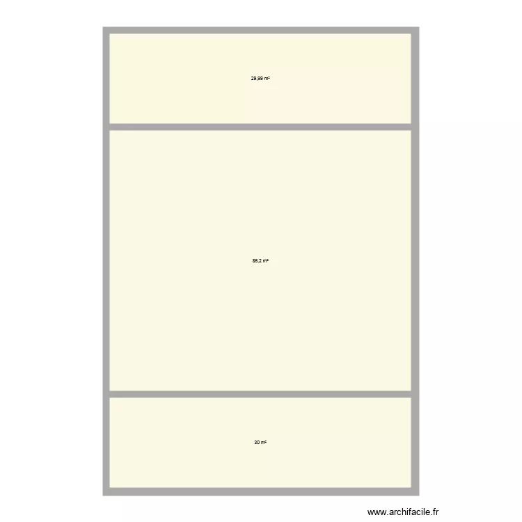 aubepines neuf. Plan de 