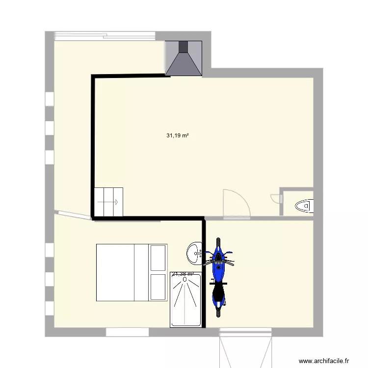 Garage test3. Plan de 