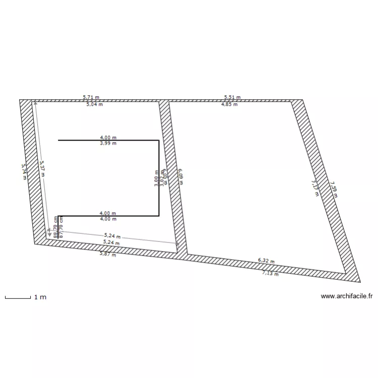 reno1.4plancher. Plan de 