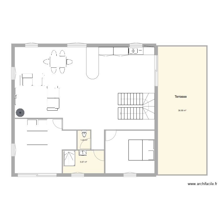 Maison alouette. Plan de 0 pièce et 0 m2