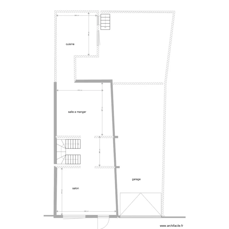 METZERVISSE. Plan de 