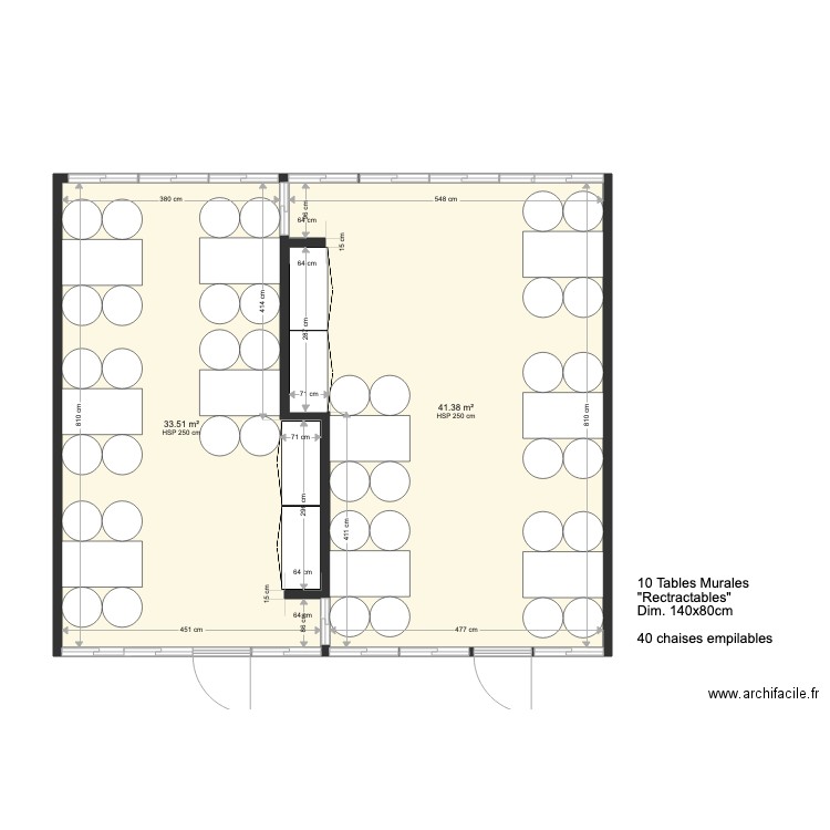 Salle Périscolaire et autre 3. Plan de 0 pièce et 0 m2
