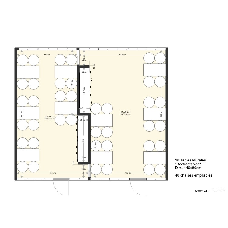 Salle Périscolaire et autre 3. Plan de 0 pièce et 0 m2