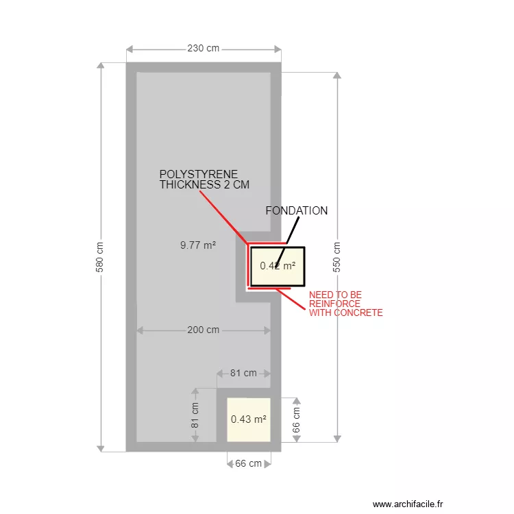 2b-fosse sceptique Halite 2023-03-19-. Plan de 