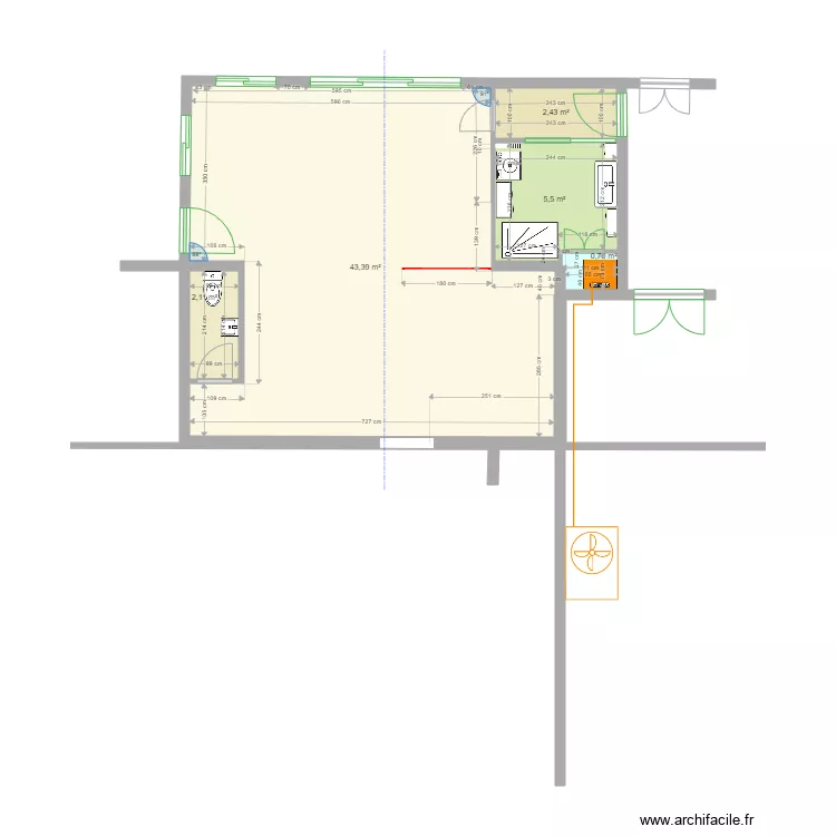 Extension v9 Octobre 2021extension avec PAC. Plan de 