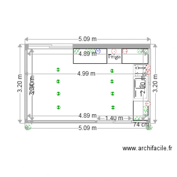 veranda 4. Plan de 0 pièce et 0 m2