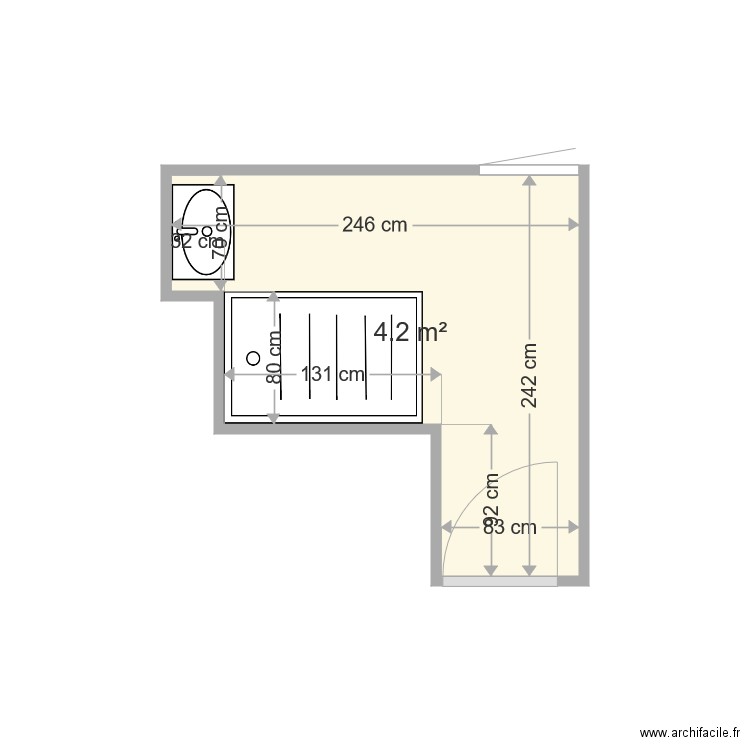 GILLERON MIREILLE . Plan de 0 pièce et 0 m2