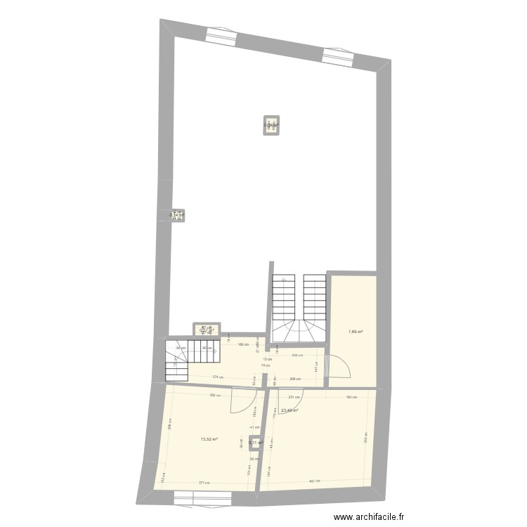 etage 1 le bon. Plan de 0 pièce et 0 m2