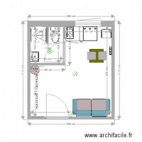 Studio chambre de bonne4