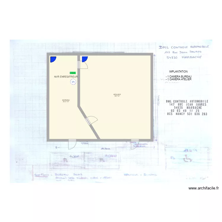 DML CONTROLE AUTOMOBILE. Plan de 