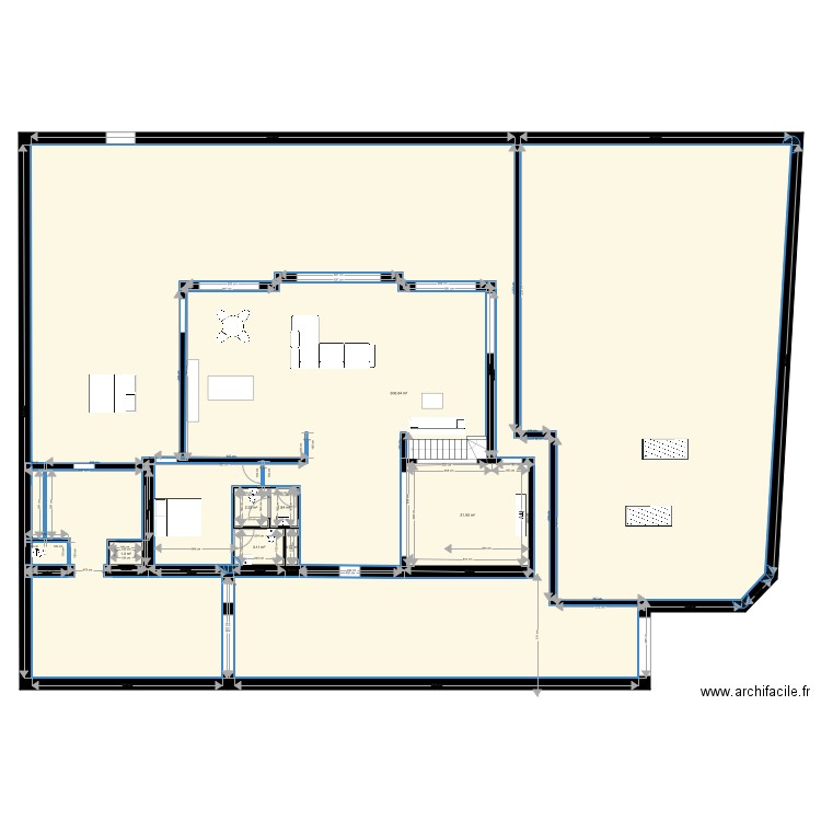 plan x. Plan de 0 pièce et 0 m2