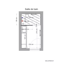 Plan sdb BRUNEL apres travaux