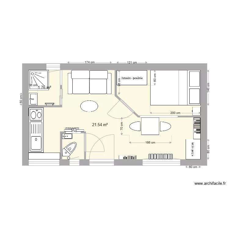 F&eacute;lix Faure Colombes V3quater. Plan de 