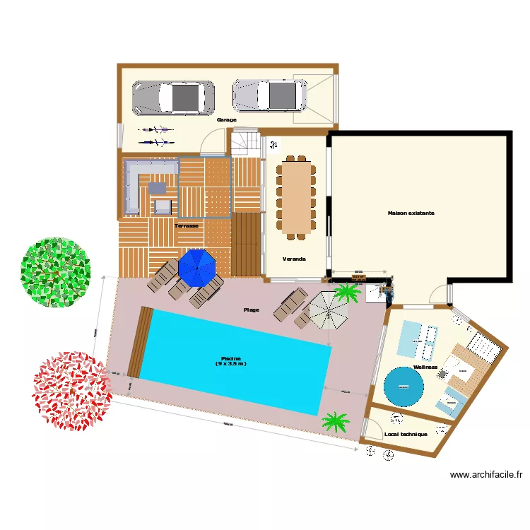 Projet Extension. Plan de 