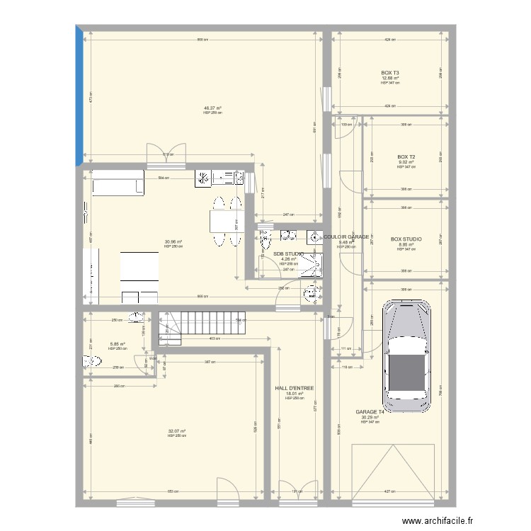 LIBERTE RDC PROJET 051120. Plan de 0 pièce et 0 m2