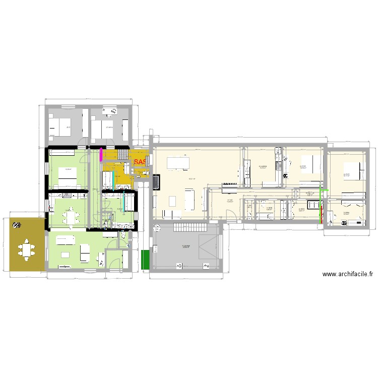  modif stade 2   161121. Plan de 0 pièce et 0 m2