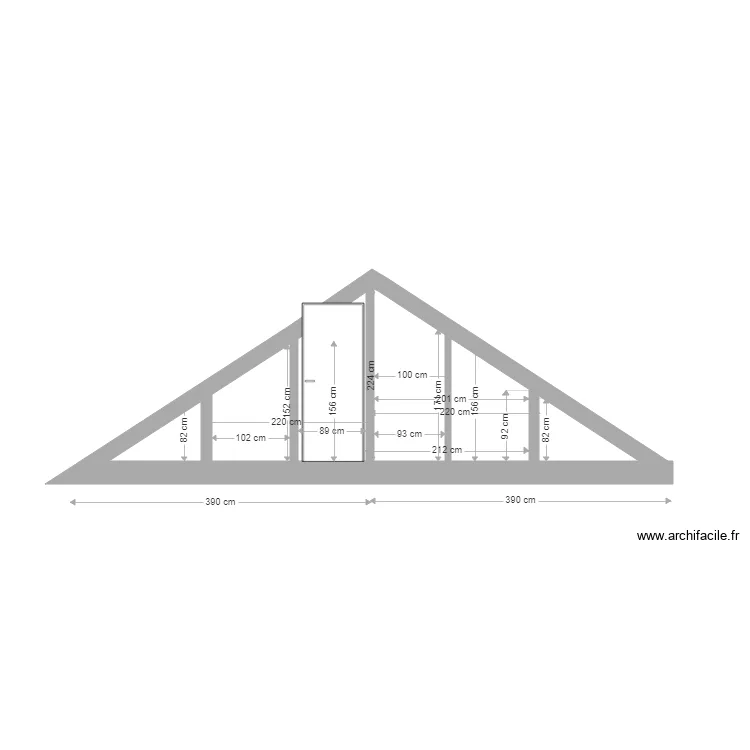 fresnes coupe comble 26012020. Plan de 
