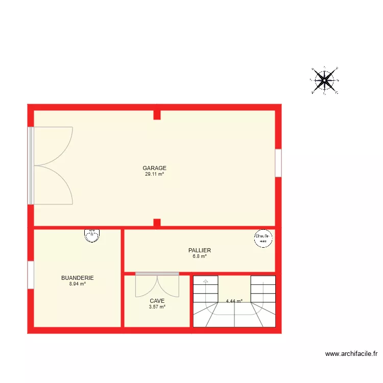 SOUS SOL 4798 MARIAM . Plan de 