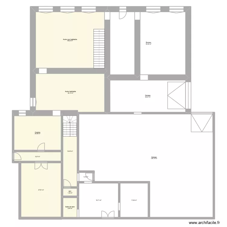 plan maison. Plan de 14 Pièces et 403 m² plan maison. Plan de 14 Pièces et 403 m²