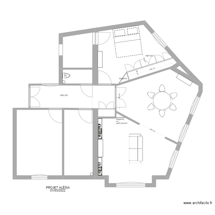 plan de Raynal 1 mars. Plan de 0 pièce et 0 m2