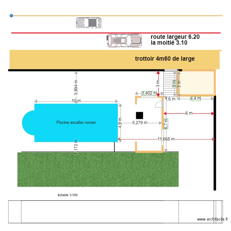 Projet 3 . Plan de 0 pièce et 0 m2