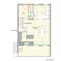 Plan Projet Monchal Rez de chauss&eacute;e