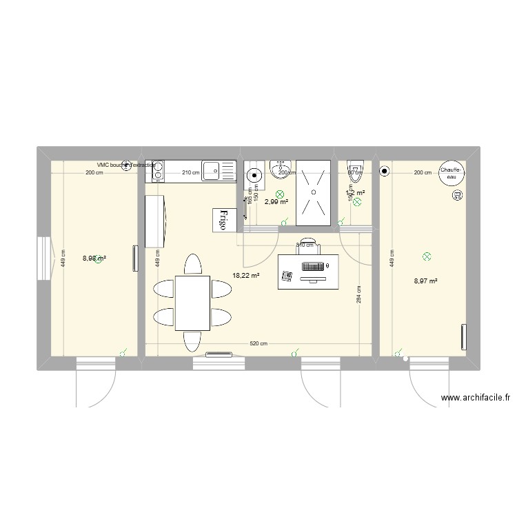 Local technique. Plan de 0 pièce et 0 m2