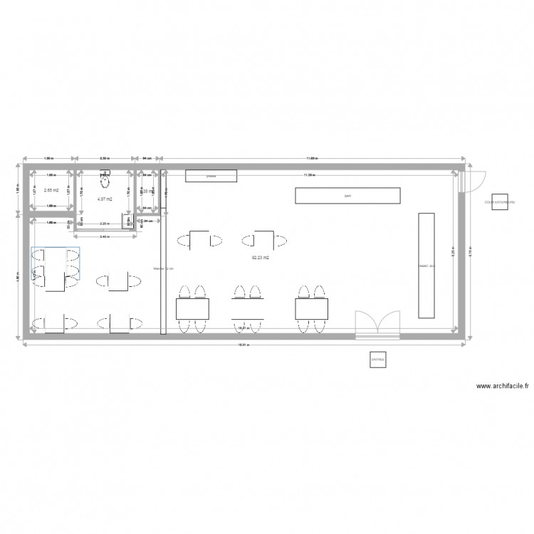 LA LAGON BLEU PROJET. Plan de 0 pièce et 0 m2