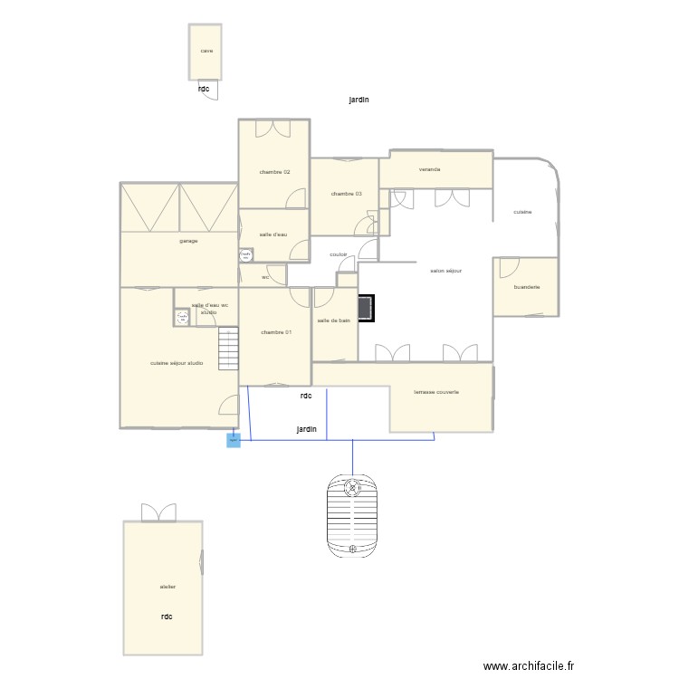 henry ass2. Plan de 0 pièce et 0 m2