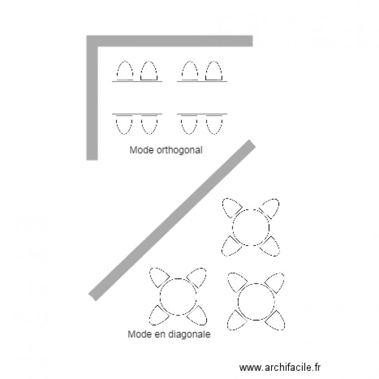 MEP orthogonal. Plan de 0 pièce et 0 m2