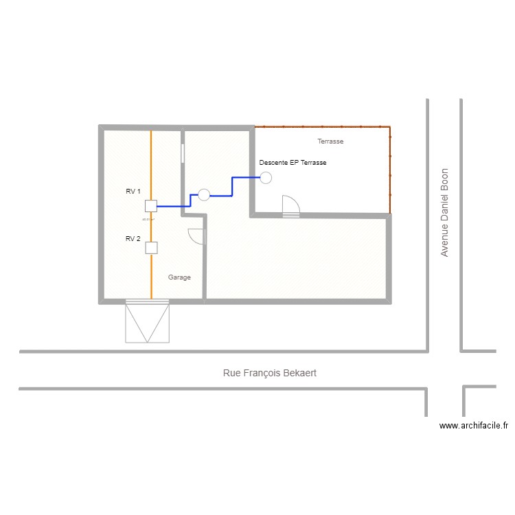 Plan 0047-23. Plan de 2 pièces et 94 m2