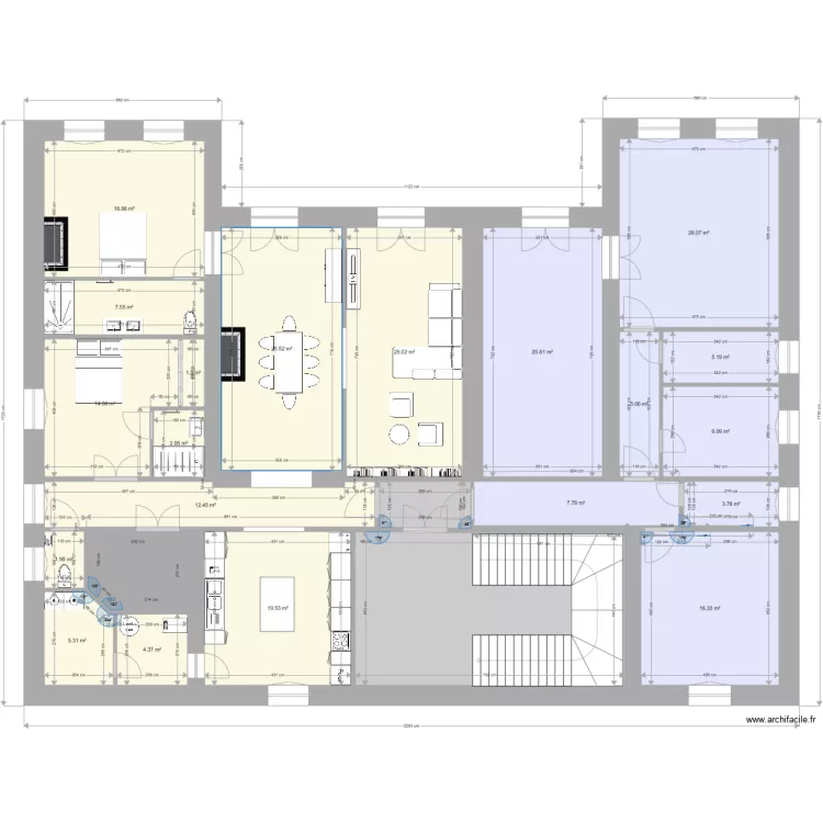 immeuble rouget de l isle swixim stephanie projet. Plan de 