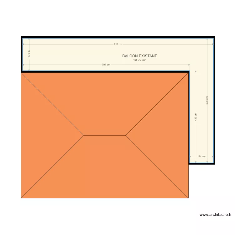 DE ROSSI MORBIER. Plan de 