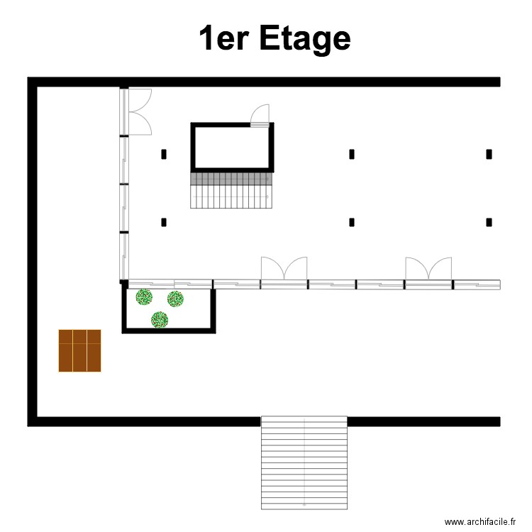 Z Plan 1er étage. Plan de 0 pièce et 0 m2