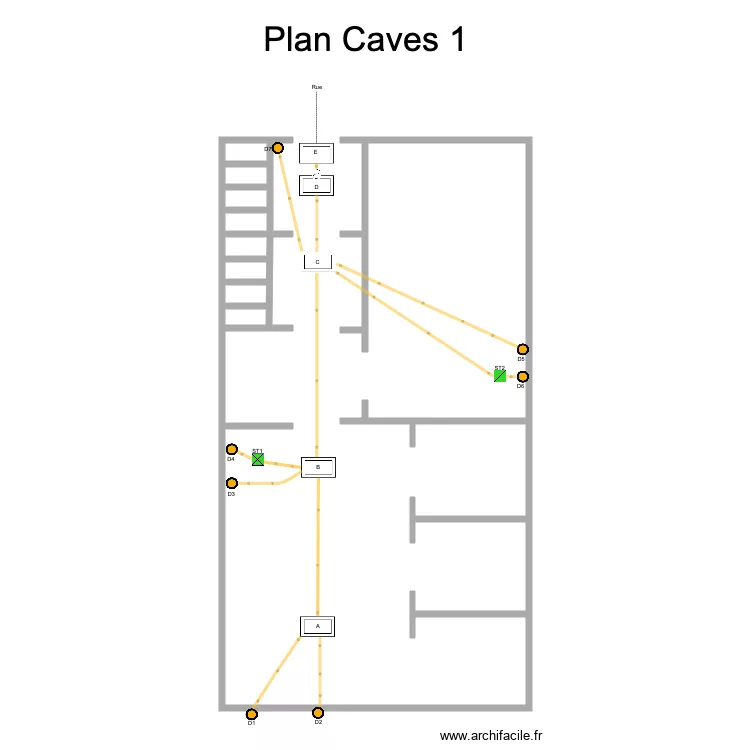 CH boondael N659  . Plan de 