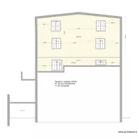 facade sud V8 cotations
