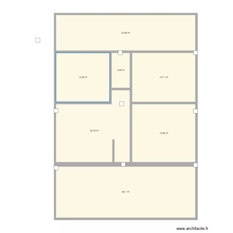 80 m. Plan de 80 m. Plan de