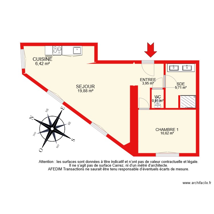 BI 7772 PASCAL. Plan de 0 pièce et 0 m2