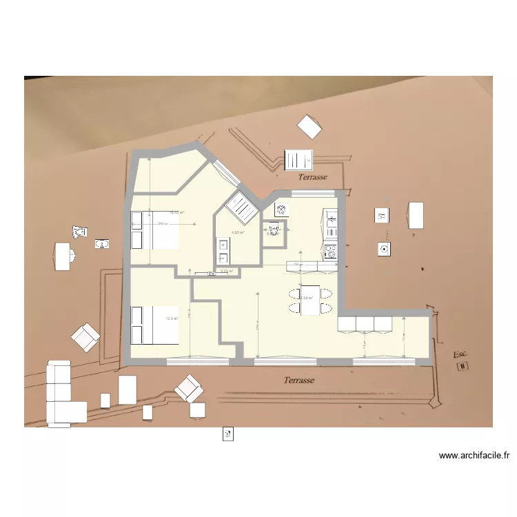 PARIS SOLUTION ancienne version sdb. Plan de PARIS SOLUTION ancienne version sdb. Plan de