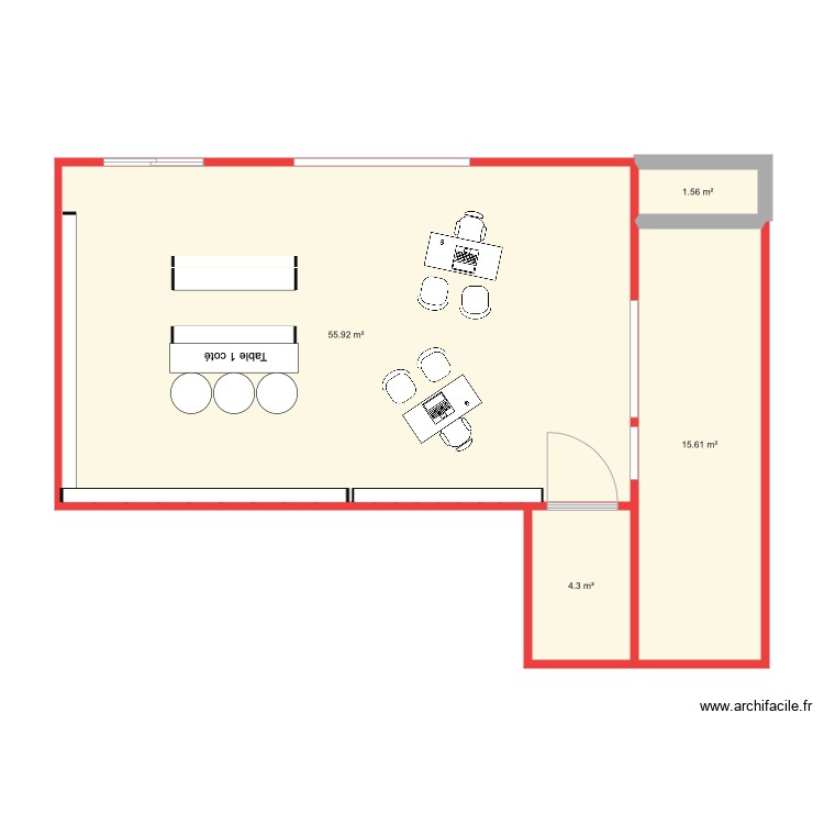 magasin wasselonne apr&egrave;s travaux 3. Plan de 0 pièce et 0 m2