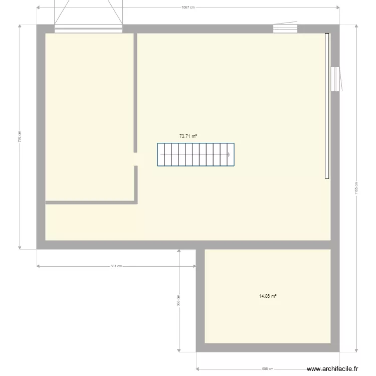 PLAN SOUS SOL KIKA 2 EN POUCES. Plan de 