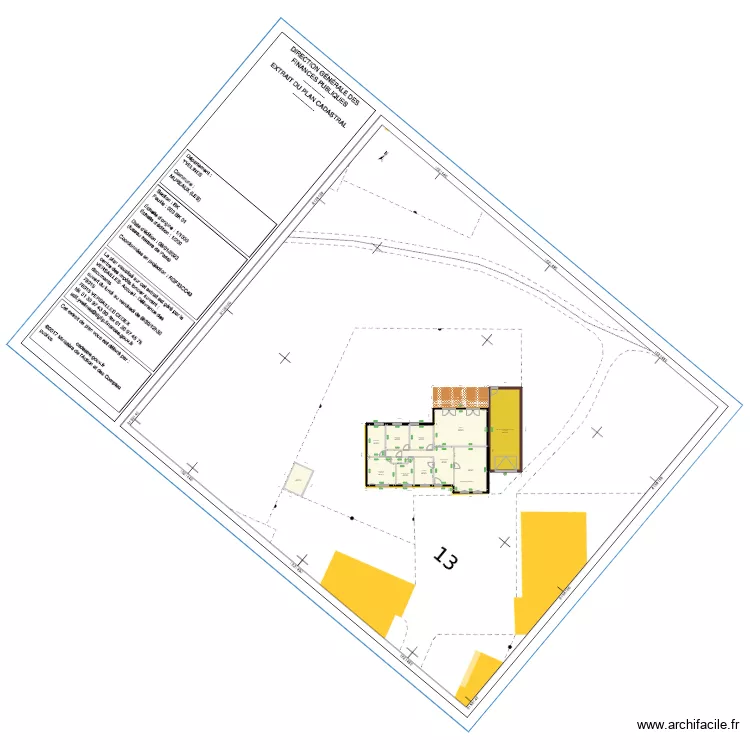 projet garage2. Plan de 