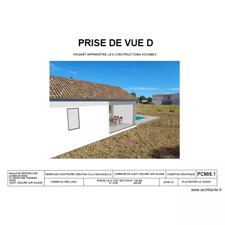 PCMI6 1 PRE LONG . Plan de 