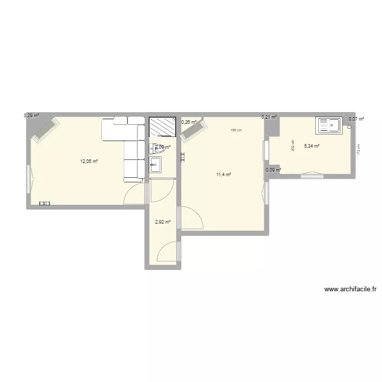 plan du 1er etage cote OK. Plan de plan du 1er etage cote OK. Plan de