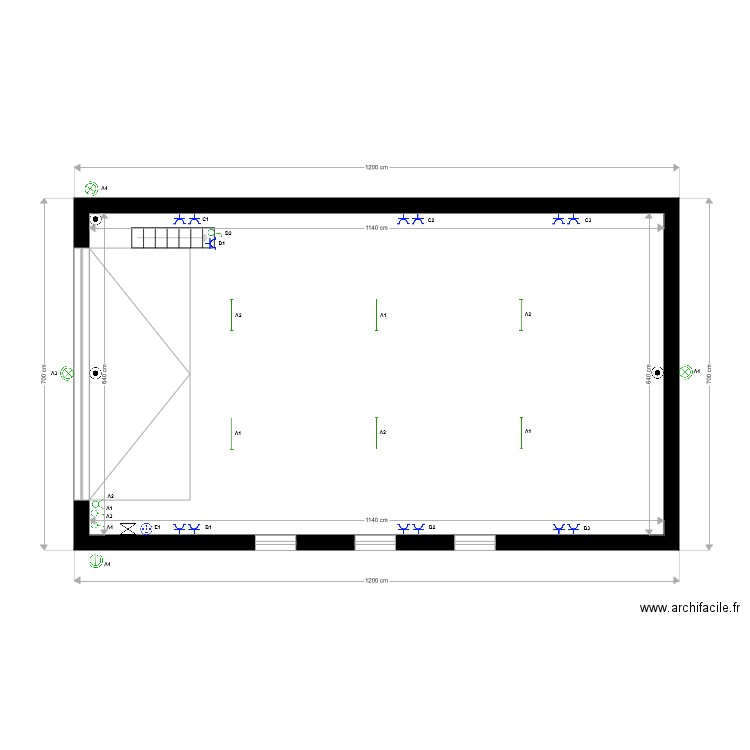 Garage Franck. Plan de 0 pièce et 0 m2