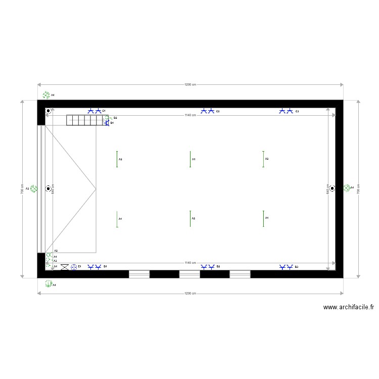 Garage Franck. Plan de 0 pièce et 0 m2