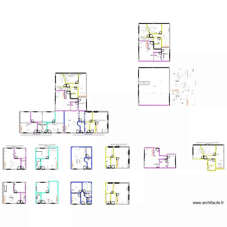 plan étage pour DP. Plan de plan étage pour DP. Plan de