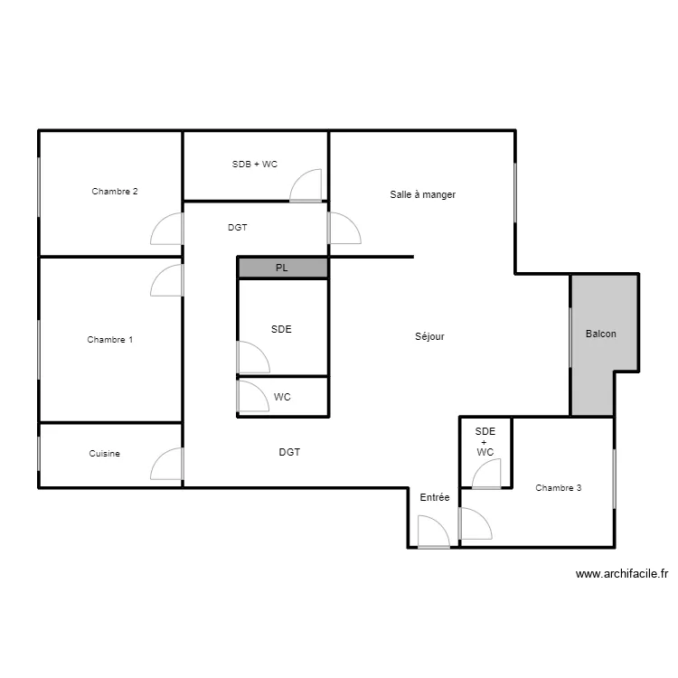 Plan Ramage2. Plan de 