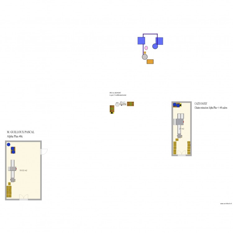 TABLE THOMAS FUOCO. Plan de 0 pièce et 0 m2